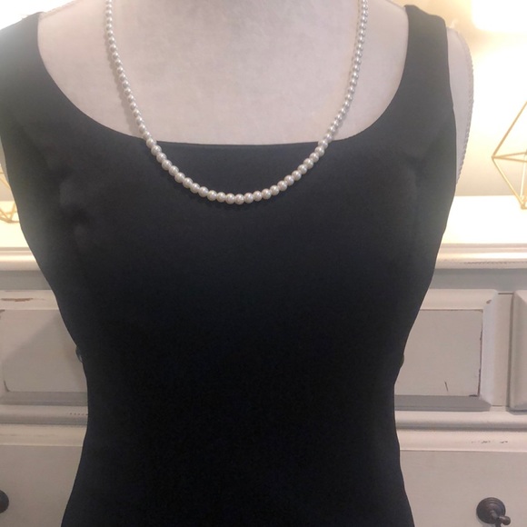 Alex Evenings Formal Elegant Black with slit Maxi Dress - Picture 3 of 7